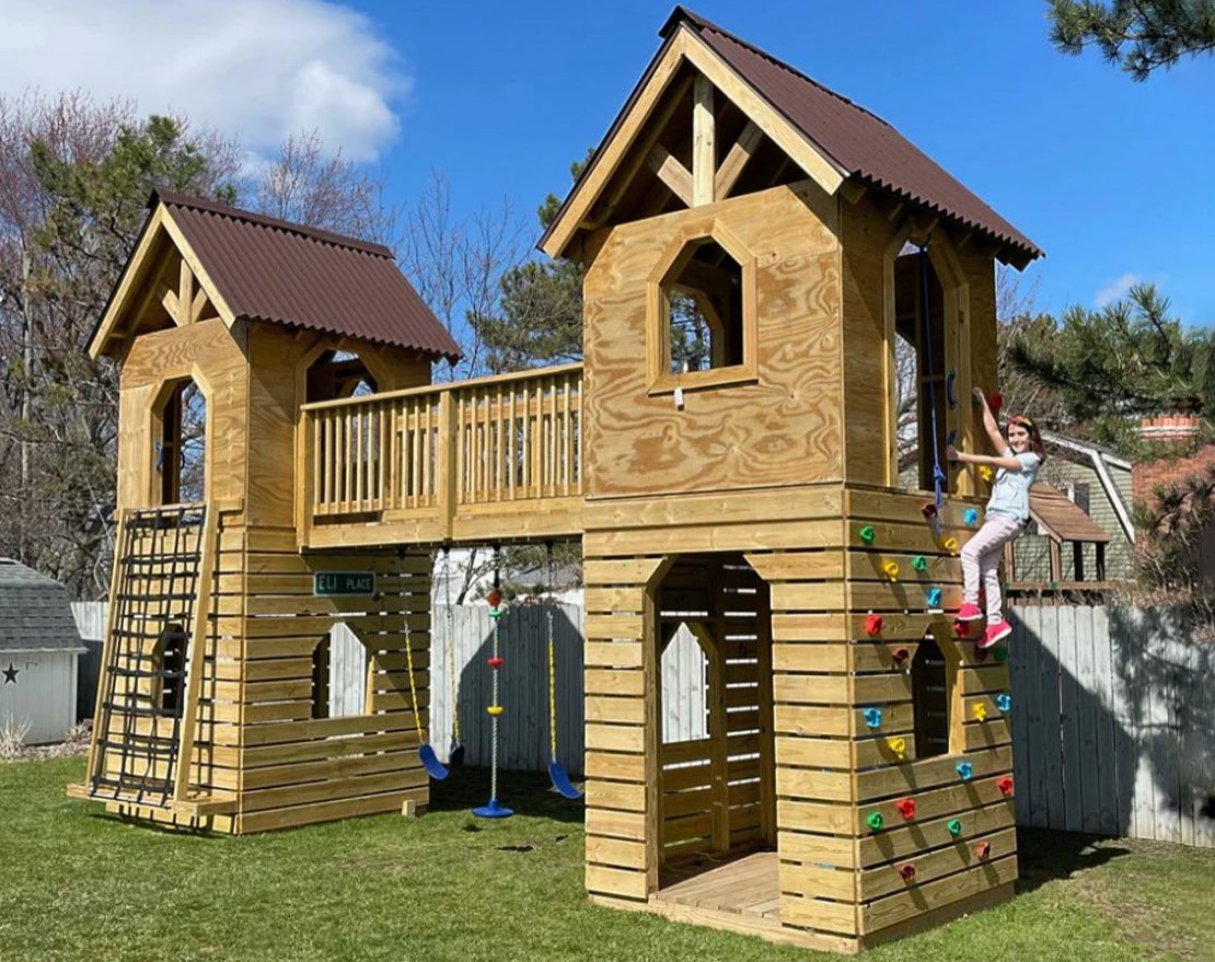 Игровой комплекс TORUDA WOOD Твин Пикс - вид 4