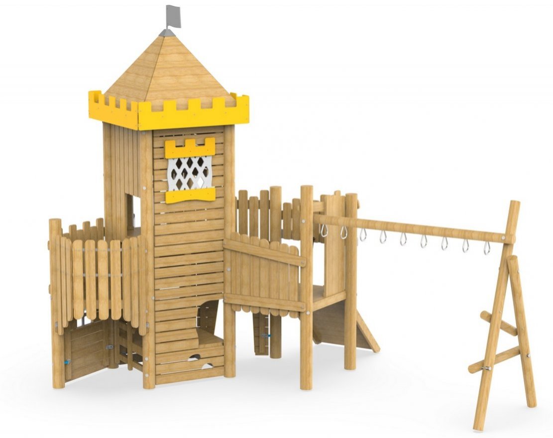 Игровой комплекс TORUDA Эко Фуксия 3 - вид 2