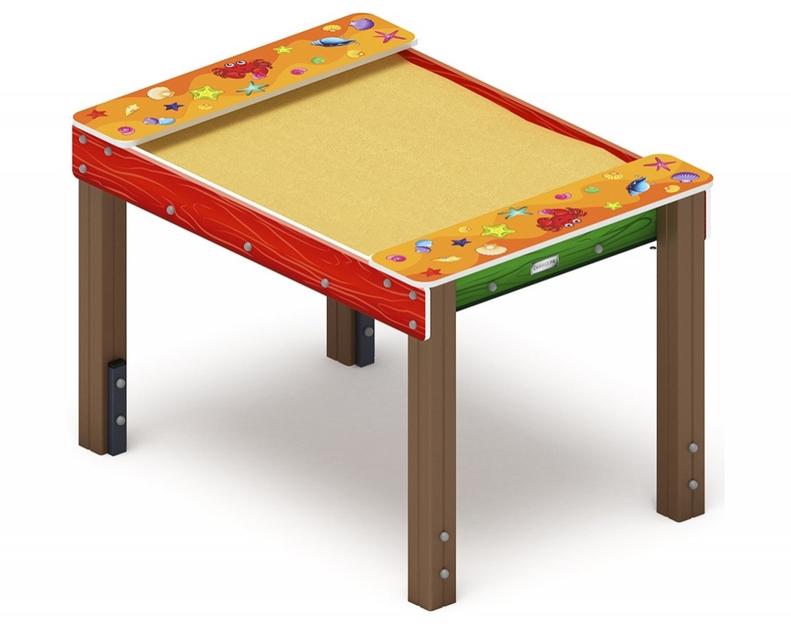 Песочница Золотая долина-4, H=1000 - вид 3