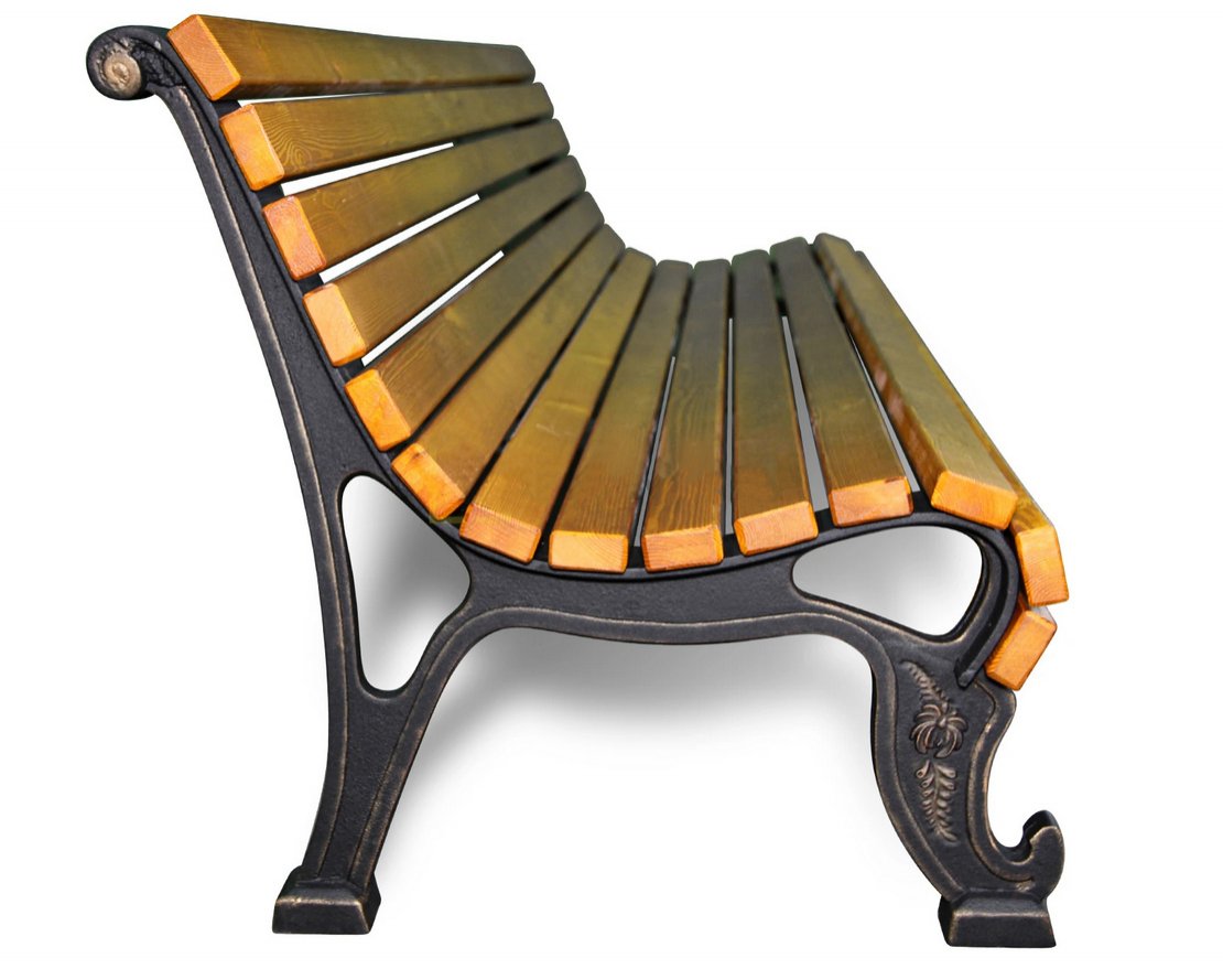 Скамейка Краснодар, Сосна - вид 5